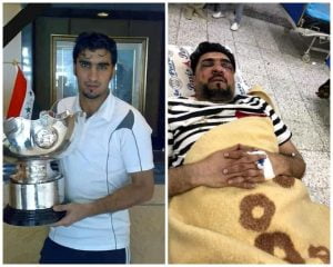 «حیدر عبدالرزاق» بازیکن سابق تیم ملی عراق در حمله اراذل و اوباش کشته شد1