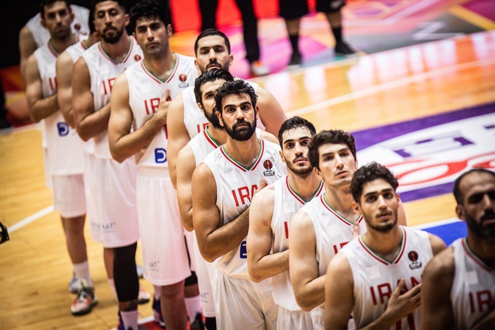 تیم ملی بسکتبال ایران در رتبه پنجم رنکینگ فدراسیون جهانی بسکتبال2