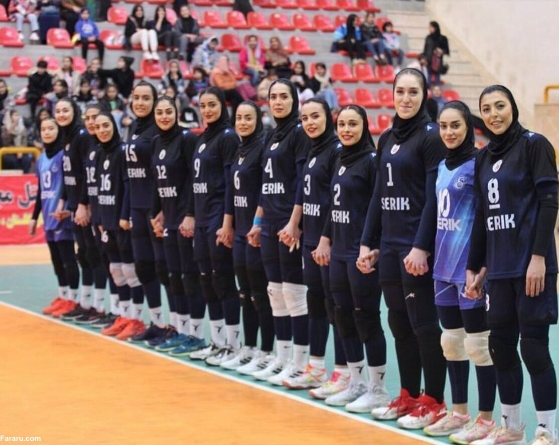 تیم سردار آزمون به فینال لیگ برتر والیبال زنان صعود کرد1