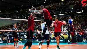 والیبال ژاپن در مسابقات انتخابی المپیک برابر مصر شکست خورد1