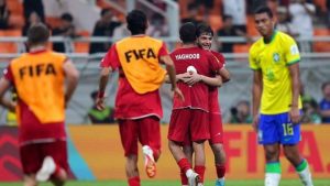 استقبال فیفا از بازی نوجوانان ایران و انگلیس