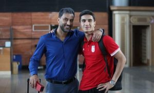 پدیده فوتبال ایران در کنار مربی باسابقه باشگاهی ایران2