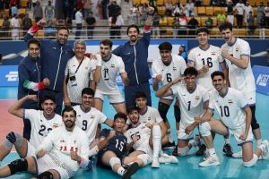 قهرمانی تیم والیبال ایران در بازی‌های آسیایی جوانان بحرین2