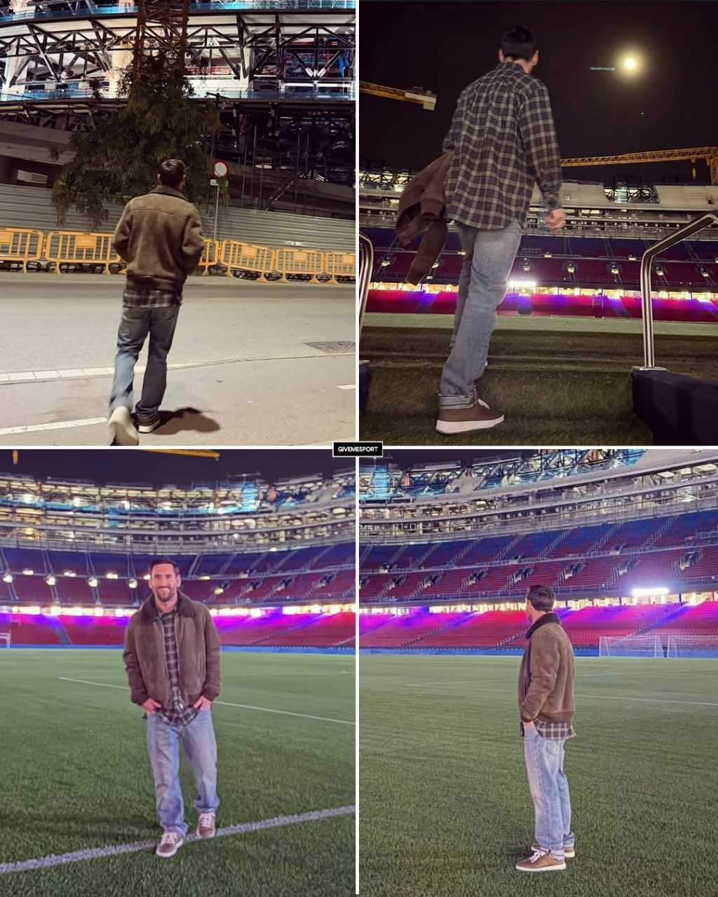 بازگشت مسی به نوکمپ؛ لحظه‌ای احساسی برای هواداران بارسلونا1