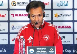 رقص ژوزه مورایس بعد از قهرمانی؛ امضای خاص سرمربی شارجه1