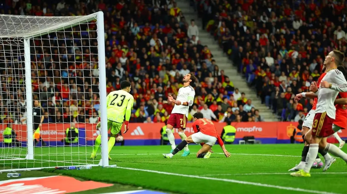 توقف شوکه‌کننده اسپانیا مقابل مصر؛ بحران در ترکیب جدید1