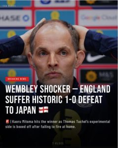 پیروزی تاریخی ژاپن در ومبلی ؛ شوک بزرگ به انگلیس